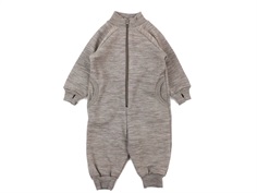 Joha jumpsuit sesame melange merino wool